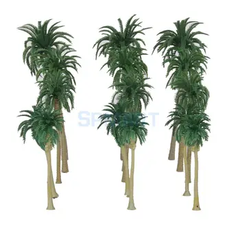 15vnt Multi Gabaritas Modelis Kokoso Palmių HO O N Z Masto Dekoracijos