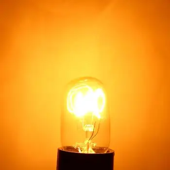 15W 25W Mini Lemputės 300 Laipsnis Aukštos Temperatūros Krosnies Skrudintuvas Garo Lemputes, gartraukis Lempos, Druskos, Lemputė Šviesos Namuose