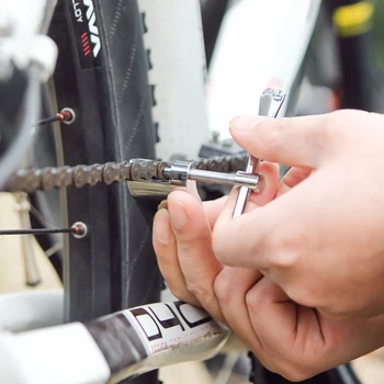 16, 1 dviračio multi-funkcija priemonė, grandinės pertraukiklis padangų CO2 pripūtimo hex raktas dviračių įrankis kalnų dviračių remonto įrankių rinkinys