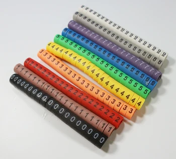 16mm2 EB-3 kabelio žymeklis 0-9 įvairių spalvinga mišrios A-Z 26 raidės kabelis žymekliai vielos ženklas kabelis etiketė, kabelių movos