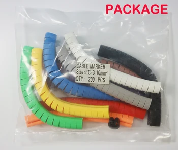 16mm2 EB-3 kabelio žymeklis 0-9 įvairių spalvinga mišrios A-Z 26 raidės kabelis žymekliai vielos ženklas kabelis etiketė, kabelių movos