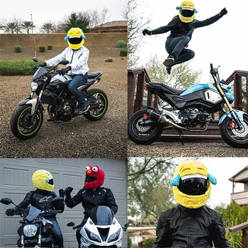 17 Rūšių Šypsena Motociklo Šalmas Padengti Priedai Pilno Veido Šalmų Kasko Moto Cascos Para Capacete