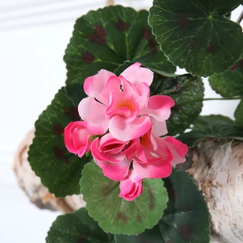 180cm Šilko Begonia Rose Ivy Gėlių Vynuogių Dirbtinės Gėlės Rotango už Arka Vestuvių Namų Šaliai Fone Dekoro Sienos Kabo String