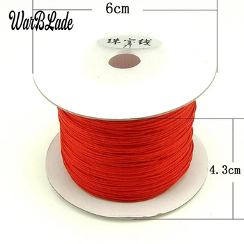 180m 0,4 mm Medvilnės Laidą Nailono Siūlų Kinijos Mazgas Plastiko String Dirželis 