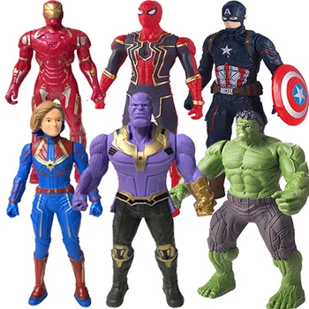 18cm Stebuklas Pav Avenger Endšpilis Thor Kapitonas Thanos Wolverine Kapitonas Voras Geležinis Žmogus Voras Pav Žaislas