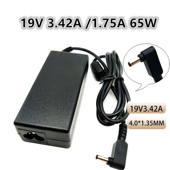 19V 3.42 A, 65W Universalus Nešiojamas Maitinimo Adapteris, Įkroviklis ASUS RX310U RX410 F556U R417S X441S Notebook adapter