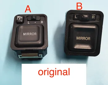 1pc antra vertus, Honda 2002-04 senas Odyssey RA6 6 Sutarimu galinio vaizdo veidrodis, veidrodėliai perjungti originalus