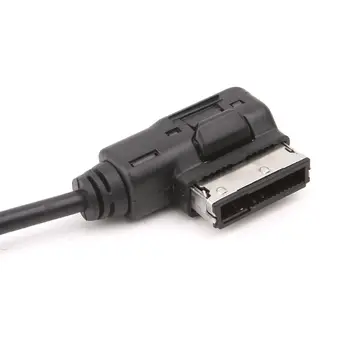 1PC AUX Žiniasklaidos Sąsaja USB Moterų Garso Adapterio Kabelį AMI Mercedes Benz Didmeninės
