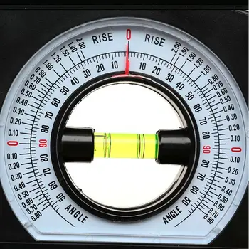 1pc Daugiafunkcinis Matlankis Kampo Ieškiklis Šlaito Masto, Lygio Matavimo Priemonės su Lygiu Burbulas Inclinometer