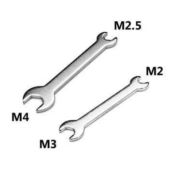 1pc M3+M2/M4+M2.5 Maži Šešiabriaunėmis Veržlėmis Raktas į 