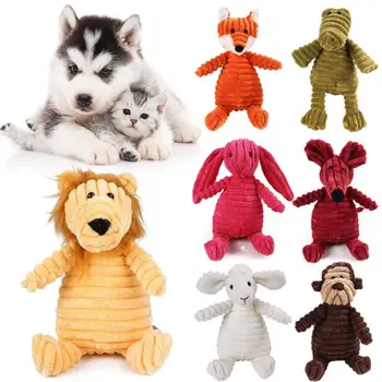 1PC Naminių gyvūnų Žaislai šunelis Švietimo Žaislai, Molinis Ventiliacijos Mokymo Medžiaga Velvetas Beždžionių, Kiaulių Balso Pliušiniai Žaislai