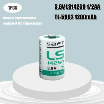 1pcs 3,6 V SAFT 14250 LS14250 1/2 AA 1/2AA pirminės baterijos LS14250 skaitiklis Elektroninės įrangos PLC ličio baterija