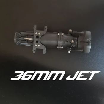 1pcs 36mm Vandens Siurblys privairavimo įrenginio, Reaktyvinių Variklių Varomas 3D Spausdinimo Purkštuvas Sraigto Vandens Purkštuvas RC Valtys Waterjet Modelis Katerių