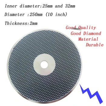1PCS Dantų lab Deimantinio Disko Modelis Žoliapjovės apie Modelį, Valymo Darbai Skersmuo 250mm