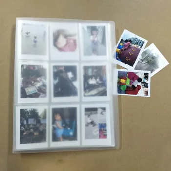 1Pcs didelės talpos clip art nuotraukų albumą 288 kišenės skaidrus mini kino albumą plastikinės vizitinės kortelės savininko namų reikmenys