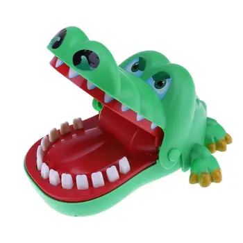 1Pcs mados Didelis Krokodilas Burną Stomatologas Bite Piršto Žaidimo Juokingi Naujovė Kamštukas Žaislai Vaikams, Vaikams Žaisti Įdomus 2020 karšto pardavimo