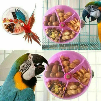 1PCS paukštis papūga tortas modelio dizainą maisto langelį smegenų žaidimas žaislas juokinga papūga roller finansuojančiojo žaislas varantys