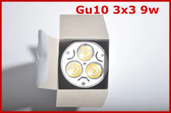 1pcs Super Šviesus 15W 12W 9W GU10 LED Lemputės Šviesa 110V, 220V Pritemdomi Led Prožektoriai Šiltai/šaltai Balta GU 10 bazinė LED downlight