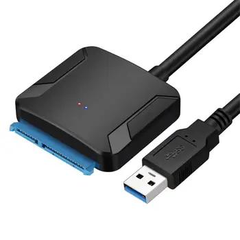 1pcs USB 3.0 Prie Sata Adapteris Keitiklis Kabelis USB3.0 Kietųjų Diskų Keitiklio Kabelį, Samsung WD Seagate 2.5 3.5 HDD SSD Adapteris