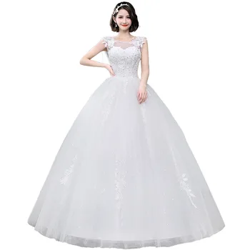 1PCS Vestuvių Suknelė Xia Xia Naujo Giliai V-kaklo, Nuotaka, Vestuvinė Suknelė, Qidi Moterų Princesė Dream Slim