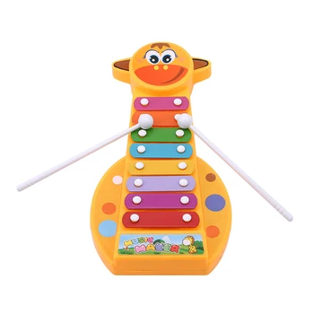 1Set Švietimo Žaislas Kūdikiams, Vaikams, Spalvinga Žirafa Modelis Kselofonu Muzikiniai Žaislai, Ankstyvojo Ugdymo Išmintis Plėtros Žaislai, Žaislai