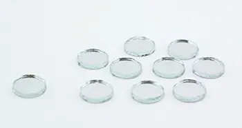 1x1cm Stiklo Amatų Mini Turas Veidrodėliai 200 Vienetų Veidrodinės Mozaikos Plytelės