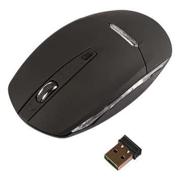 2.4 GHz bevielė Pelė Nešiojamų Žaidimų Pelė Optinė Sukti Pelės USB Imtuvas KOMPIUTERIUI Nešiojamas Kompiuteris