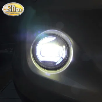 2-IN-1 Funkcijos Sauga, Vairavimo Auto Lemputė LED Dienos Veikia Šviesos Automobilių Projektorius Priešrūkinis Žibintas Toyota Prado FJ150 2010 m. - 2018 m.