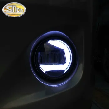 2-IN-1 Funkcijos Sauga, Vairavimo Auto Lemputė LED Dienos Veikia Šviesos Automobilių Projektorius Priešrūkinis Žibintas Toyota Prado FJ150 2010 m. - 2018 m.