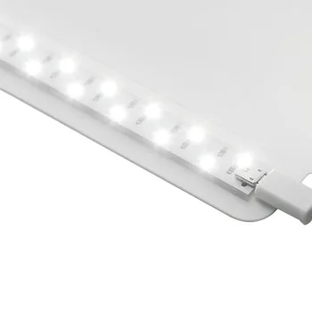2 LED Sulankstomas Švieslentę 40*40cm Nešiojamų Fotografija, Foto Studija Softbox Reguliuojamas Ryškumas Fonas, Šviesos Dėžutės