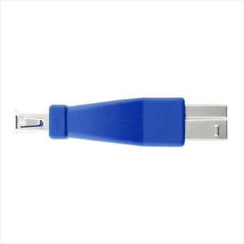 (2 vnt/daug) USB 3.0 Tipo Moterų B Tipo Male Plug Jungtis USB3 Adapteris.0 Konverteris Adapteris AF su BM
