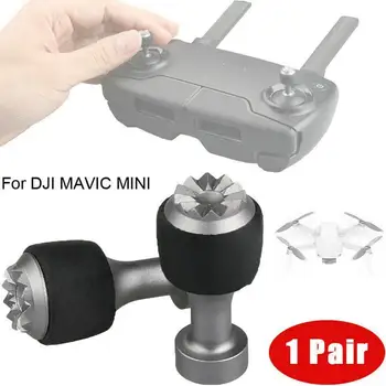 2 VNT Metalo Nuotolinio valdymo pultelis Valdikliu Stick Nykščio Rokeris Už DJI Mavic Mini Drone