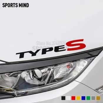 2 X Sporto Proto Automobilių Lipdukai, Decal, Automobilių Tipų Automobilių Optikos Tipas S JDM Honda Accord Civic TYPER CRV TIPAS R Priedai