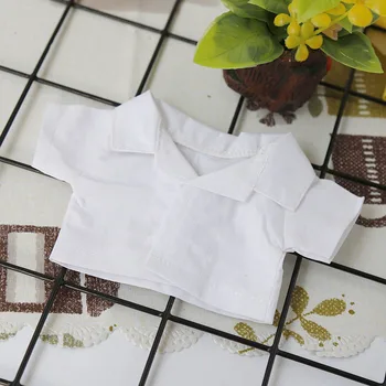 20 cm EXO lėlės suknelė marškinėliai su vientisos spalvos palaidinė, Džinsai, šortai lėlės drabužiai Lėlės priedai