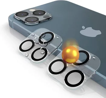 200Pcs 3D Kameros Lęšis Grūdintas Stiklas iPhone 12 Pro Max Mini Galinio vaizdo Kamera Screen Protector, iPhone 12 11 Pro Max Objektyvo Stiklas
