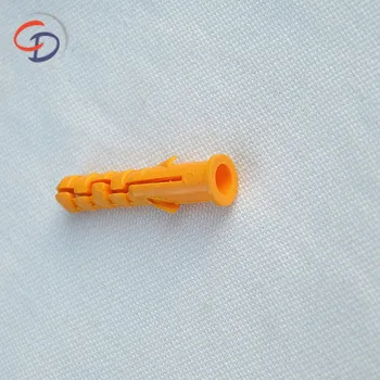 200pcs Plastikiniai plėtimosi vamzdis M6*30mm M8*40mm guminis kamštis plastikinių vamzdžių nailono skiltyje plėtra įsukami inkaravimo plug kaiščius