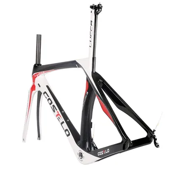 2016 costelo lucca anglies 1000 kelių dviratį rėmelių costole dviračio rėmas Visiškai T1000 anglies pluošto dviračio rėmą bb30