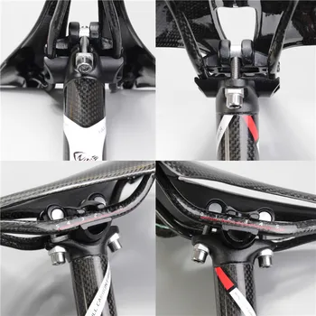 2017 specialius naujų atvykti EC90 3k MTB Dviračių nuo balnelio iškyšos Dvigubai nagų kelių dviračio sėdynė po anglies pluošto dviračio sėdynė po dviračių dalis