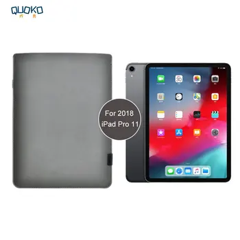 2018 Atvykimo pardavimo ultra-plonas super slim sleeve dangtelis dėklas,mikropluošto odos tablet sleeve atveju 2018 iPad Pro 11 colių