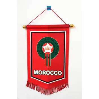 2018 m. Pasaulio Futbolo Čempionatas, Maroko Nacionalinės Futbolo ne didesnis kaip 36 cm*23cm Dydis Dvigubus Šonus, Kalėdų dekoracijos Kabo Vėliavos Banner Dovanos