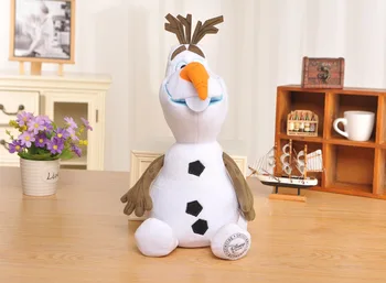 2018 naujas Kawaii 20cm OLAF Pliušinis peluche Lėlės Sniego brinquedos lėlės, žaislai, Lėlės, Minkšti Žaislai, Brinquedos Dovana Vaikams, Kūdikių Mergaitės