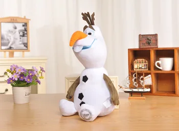 2018 naujas Kawaii 20cm OLAF Pliušinis peluche Lėlės Sniego brinquedos lėlės, žaislai, Lėlės, Minkšti Žaislai, Brinquedos Dovana Vaikams, Kūdikių Mergaitės