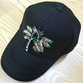 2018 Naujus sezonus deimanto modelis korėjos moterų skrybėlę MMJ hip-hop bžūp beisbolo kepuraitę banga skrybėlę 487