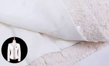 2018 Naujų Moteris Rudens-Žiemos kailis trumpas Elegantiškas dizainas Zawalcowany Diamond slim ilgomis rankovėmis Plius dydis Mažas Viršutiniai drabužiai striukė