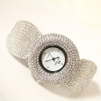 2018 Prabangos Prekės Aukso Moterų Apyrankės, Laikrodžiai ponios Vandeniui Mados Bangle Suknelė Žiūrėti Moterų laikrodis Laikrodis Relogio Feminino