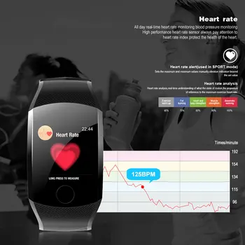 2019 Naujas K11 Super Ilgas Laukimo Smart Watch Kraujo Spaudimas, Širdies ritmo Monitorius Fitneso Apyrankę Žiūrėti Vyrai Moterys Smartwatch PK K9