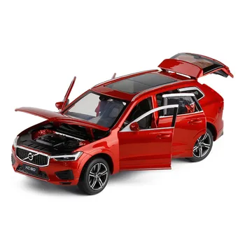 2019 Naujas Modelis 1/32 XC60 Imituojamas Off-road Transporto priemonė, Modelis 6, Atidaryti Duris, Ratų Diržo Smūgio Absorbcijos Žaislas Automobilis kids Kolekcija