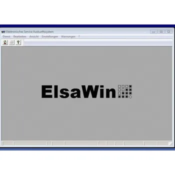 2019 populiariausi ElsaWin 6.0 V Dirbti v-w, Audi Auto Remontas, Programinės įrangos, Duomenų ELSAWIN V6.0 Naujausia Versija Nemokamas Pristatymas