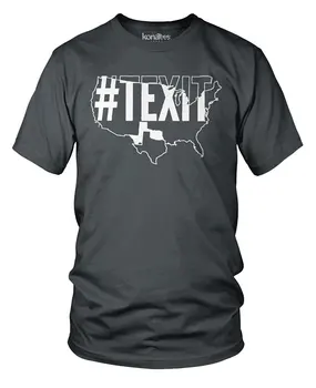 2019 Vasaros Cool Vyrai Tee Marškinėliai #Texit Lone Star Narė Teksaso Atsiskyrimo Judėjimas T-Shirt Juokinga T-shirt
