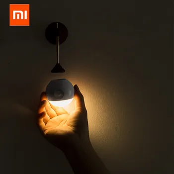 2019 Xiaomi Mijia Saulėtas Smart Jutiklis Nakties Šviesos Spindulių Indukcijos USB Įkrovimo Nuimamas Naktį Lempa xiaomi 